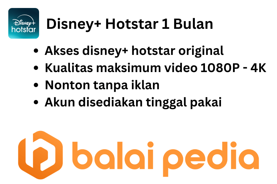 Disney+ Hotstar 1 Bulan