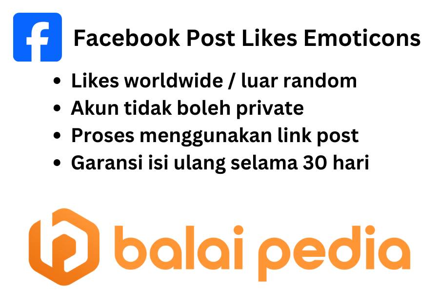 Facebook Post Likes Emoticons