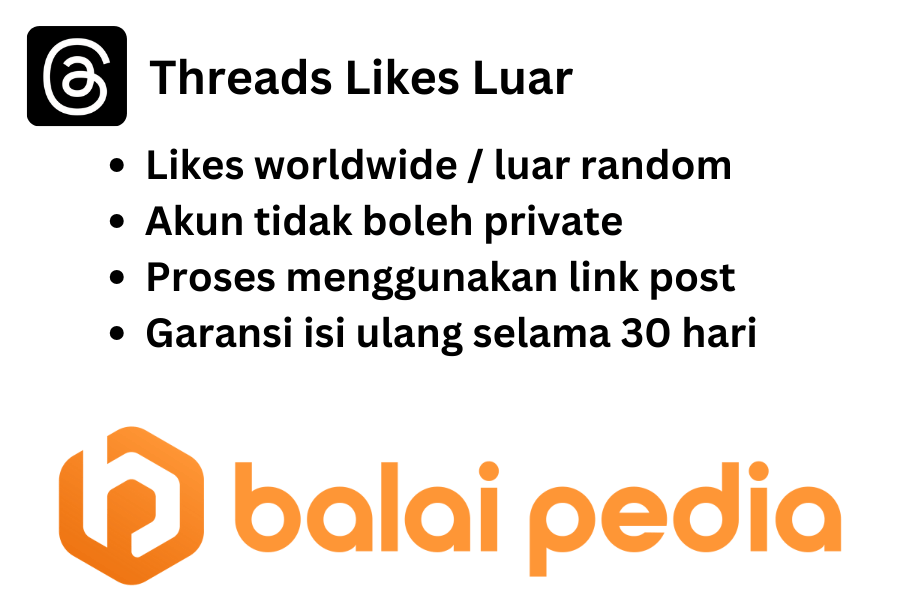 Threads Likes Luar