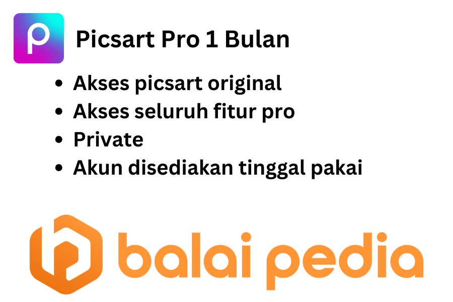 Picsart Pro 1 Bulan