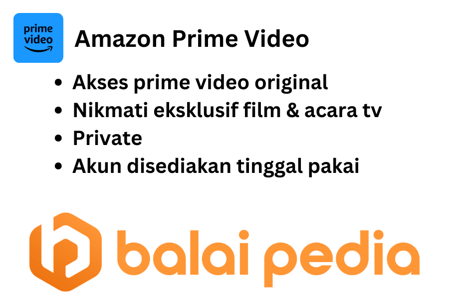 Amazon Prime Video 1 Bulan
