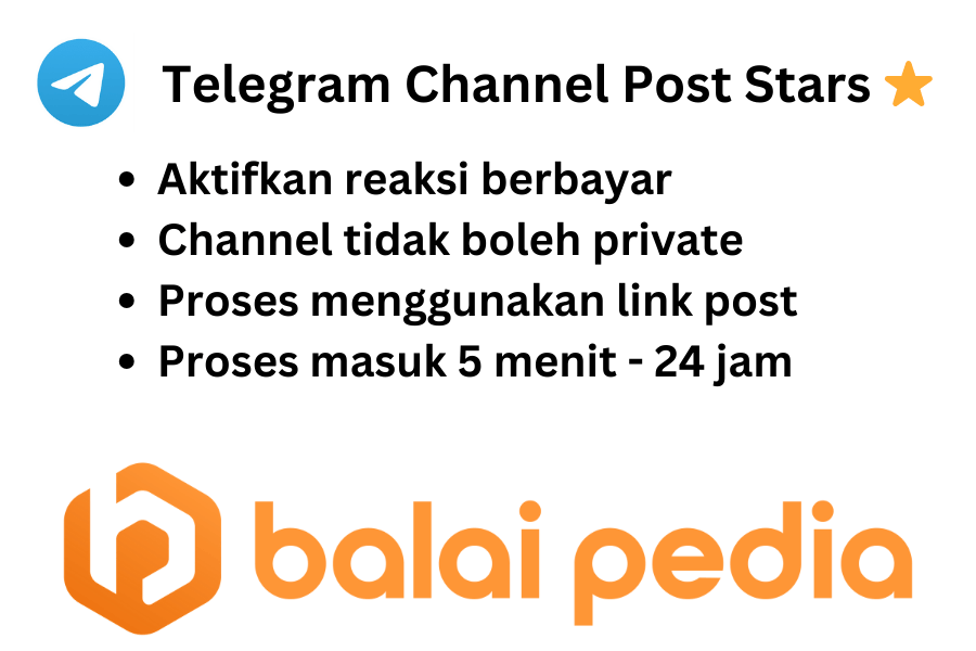 Telegram Channel Post Stars ⭐