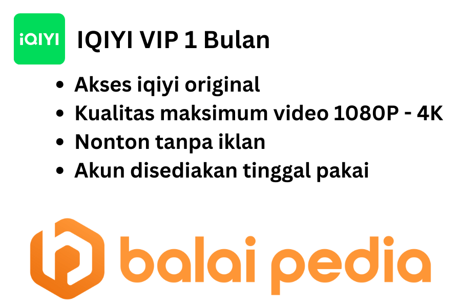 IQIYI VIP 1 Bulan